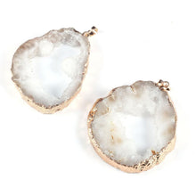Load image into Gallery viewer, Natural Stone Irregular Jewelry Pendants