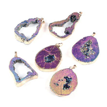 Load image into Gallery viewer, Natural Stone Irregular Jewelry Pendants