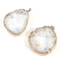 Load image into Gallery viewer, Natural Stone Irregular Jewelry Pendants