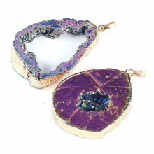 Load image into Gallery viewer, Natural Stone Irregular Jewelry Pendants