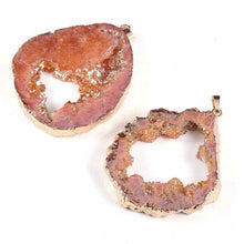 Load image into Gallery viewer, Natural Stone Irregular Jewelry Pendants