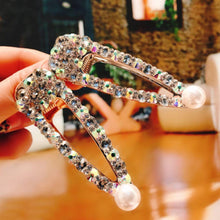 Load image into Gallery viewer, Hair Clip Barrette Pearl Hairpin