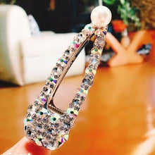 Load image into Gallery viewer, Hair Clip Barrette Pearl Hairpin