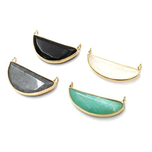 Load image into Gallery viewer, Natural Stone Agates Jewelry Pendant