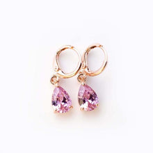 Load image into Gallery viewer, Shaped Water Drop Resin Eardrop