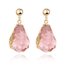 Load image into Gallery viewer, Drop Earing Eardrop Pink Earrings