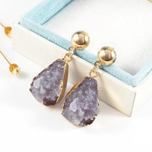 Load image into Gallery viewer, Drop Earing Eardrop Pink Earrings