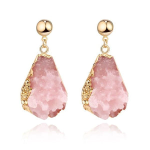 Drop Earing Eardrop Pink Earrings
