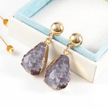 Load image into Gallery viewer, Drop Earing Eardrop Pink Earrings

