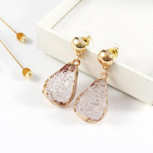 Drop Earing Eardrop Pink Earrings